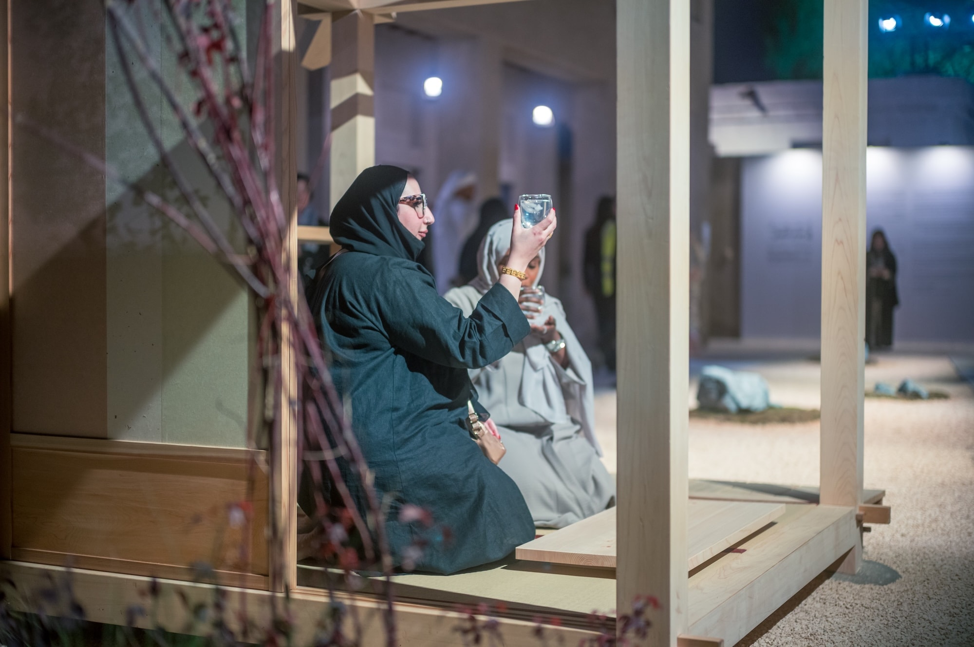 Installation view of ”Al Fahidi Historical Neighbourhood, Dubai,2026”
